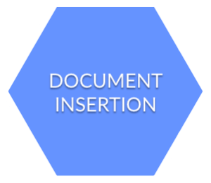 document insertion and order fulfillment